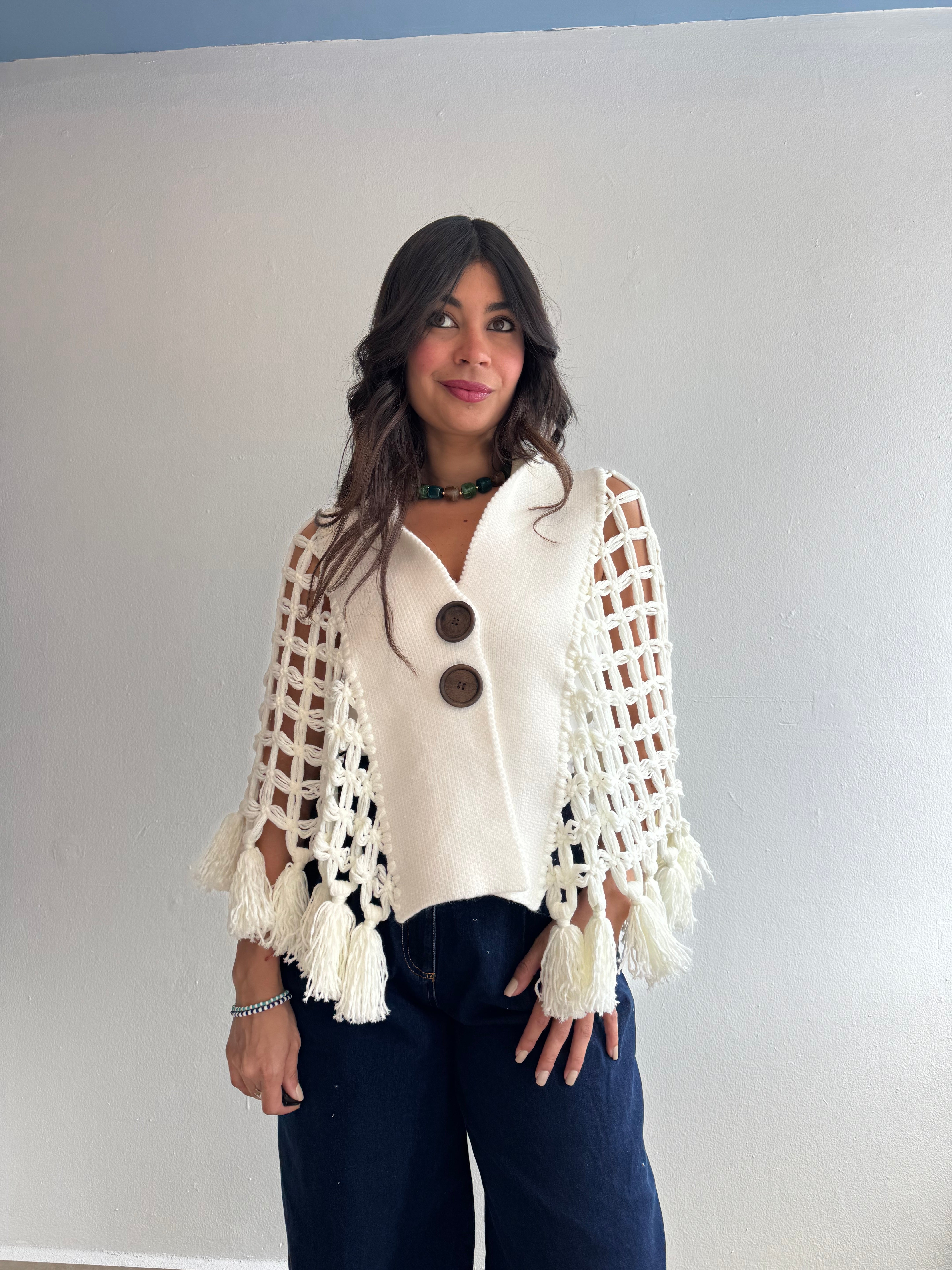 MACRAME PONCHO