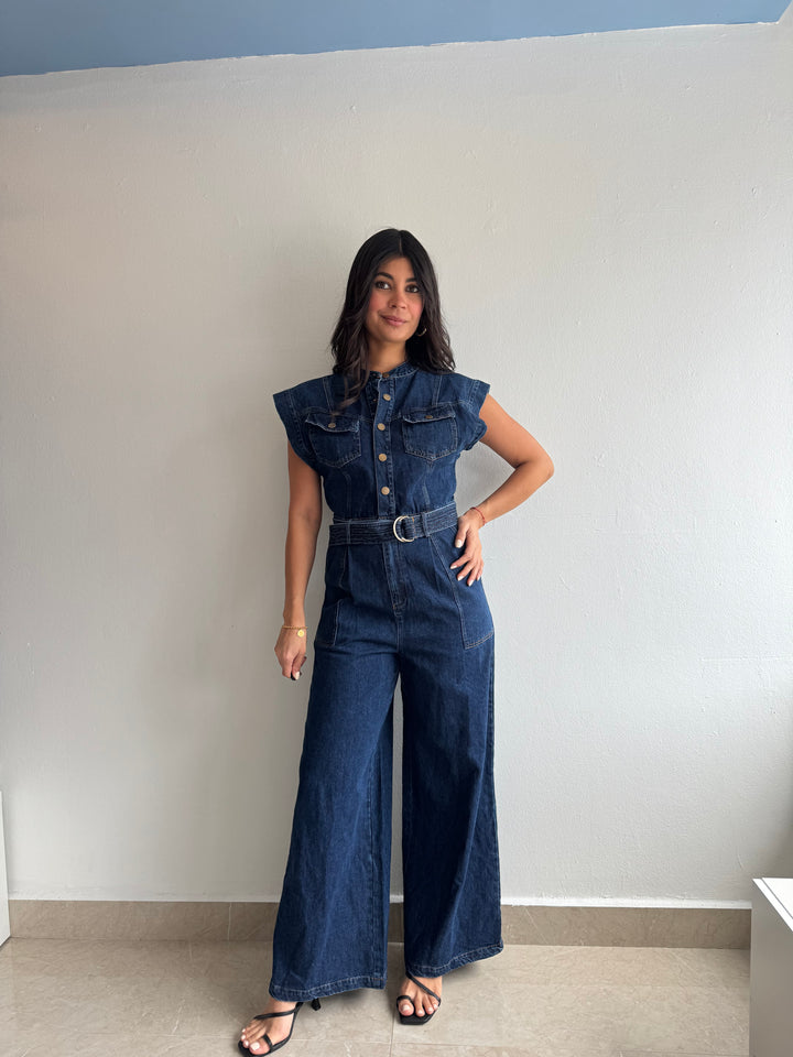 DENIM JUMPSUIT