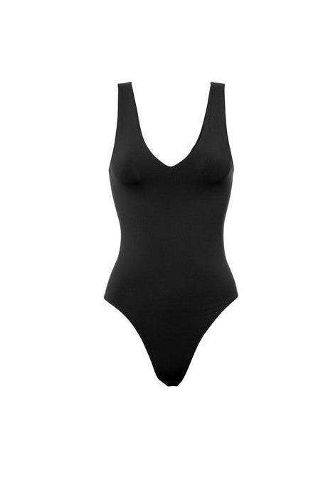 V-NECK BODYSUIT
