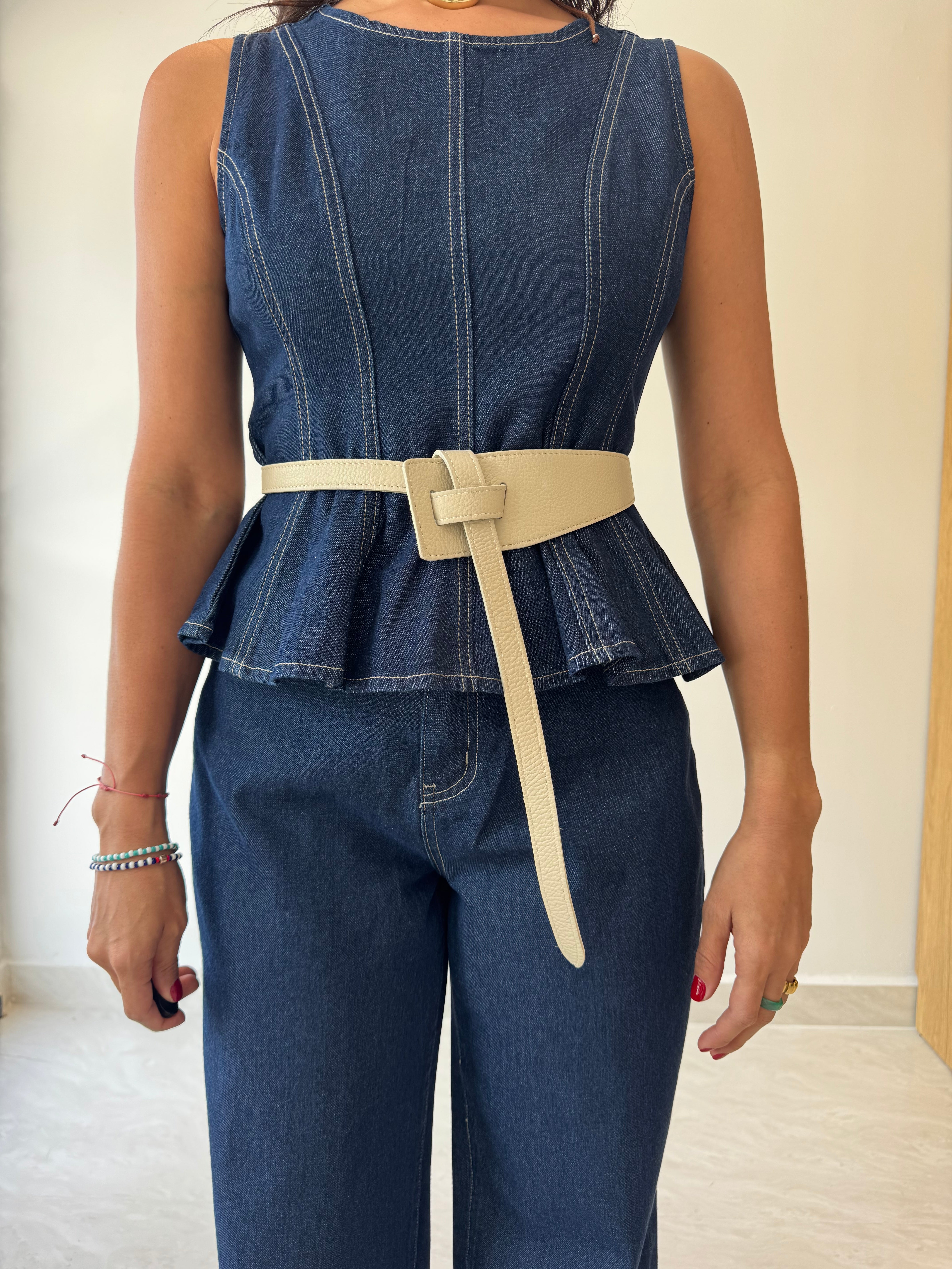 BV LEATHER BELT