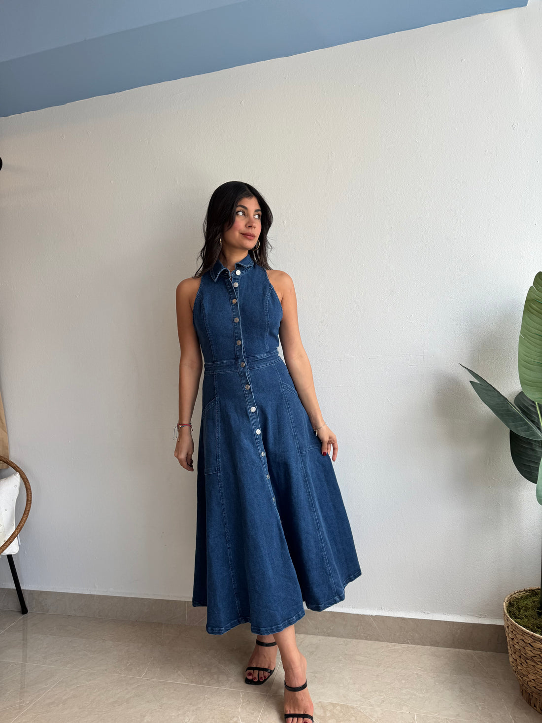 DENIM DRESS