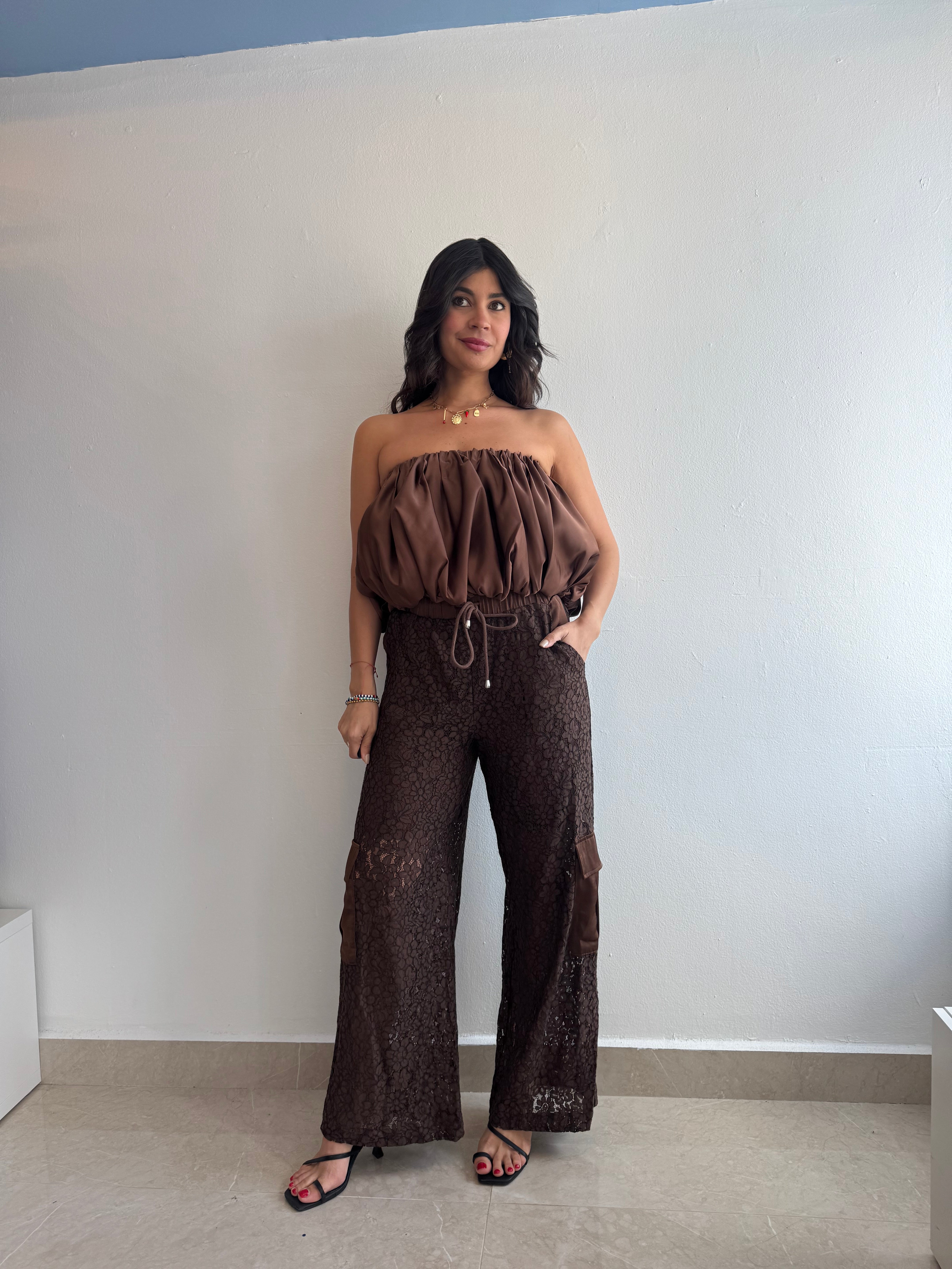 BROWN TROUSERS