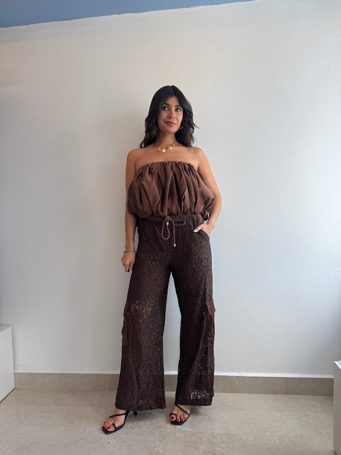 BROWN TROUSERS