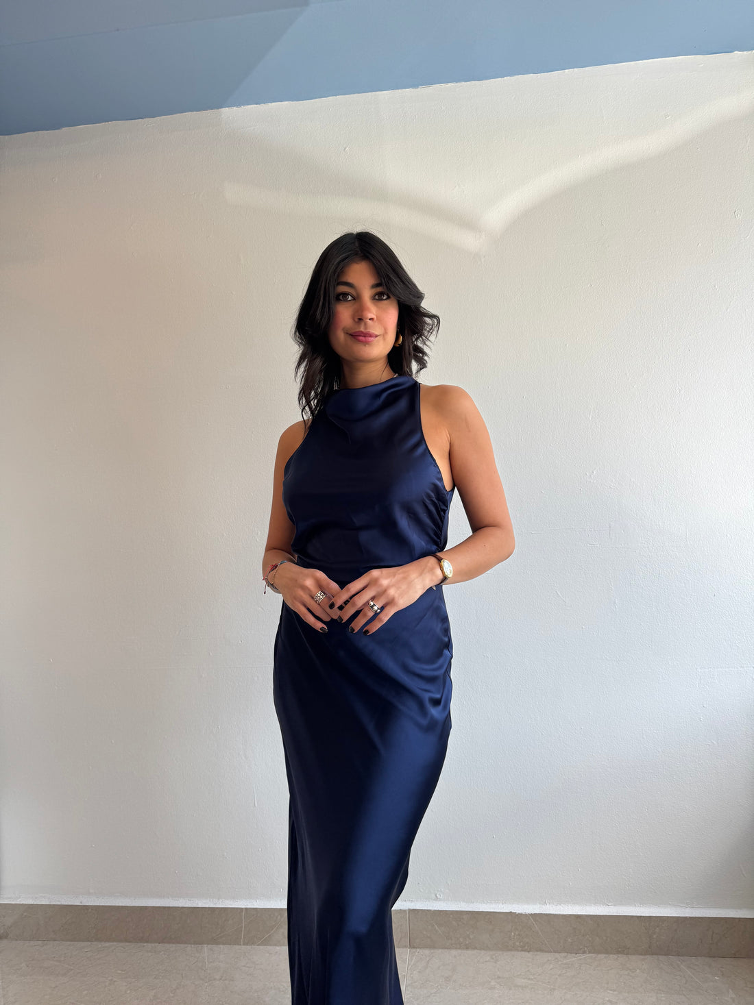 NAVY DRESS