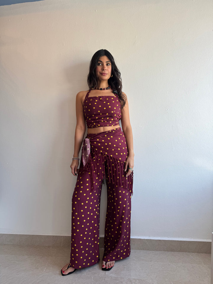 BURGUNDY SET