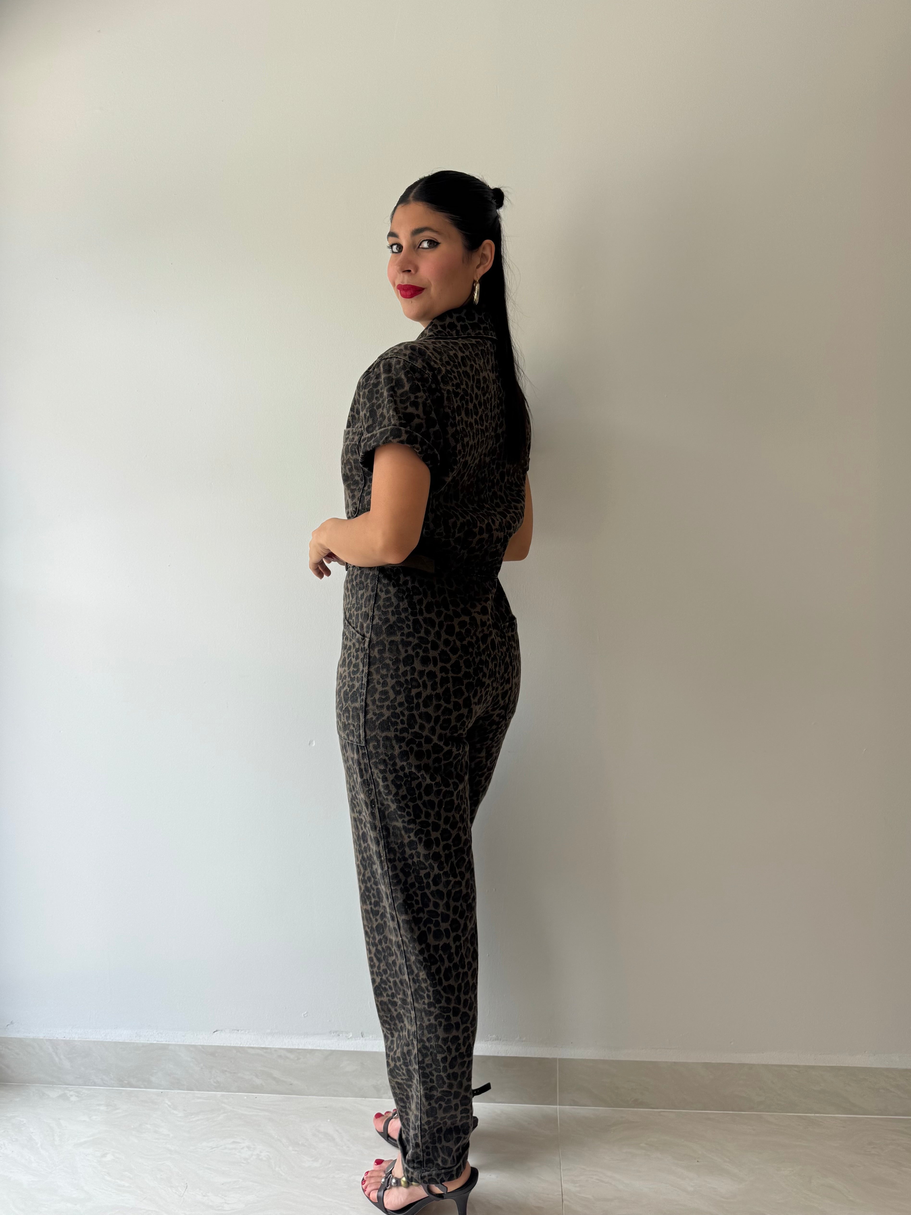 LEOPARD JUMPSUIT