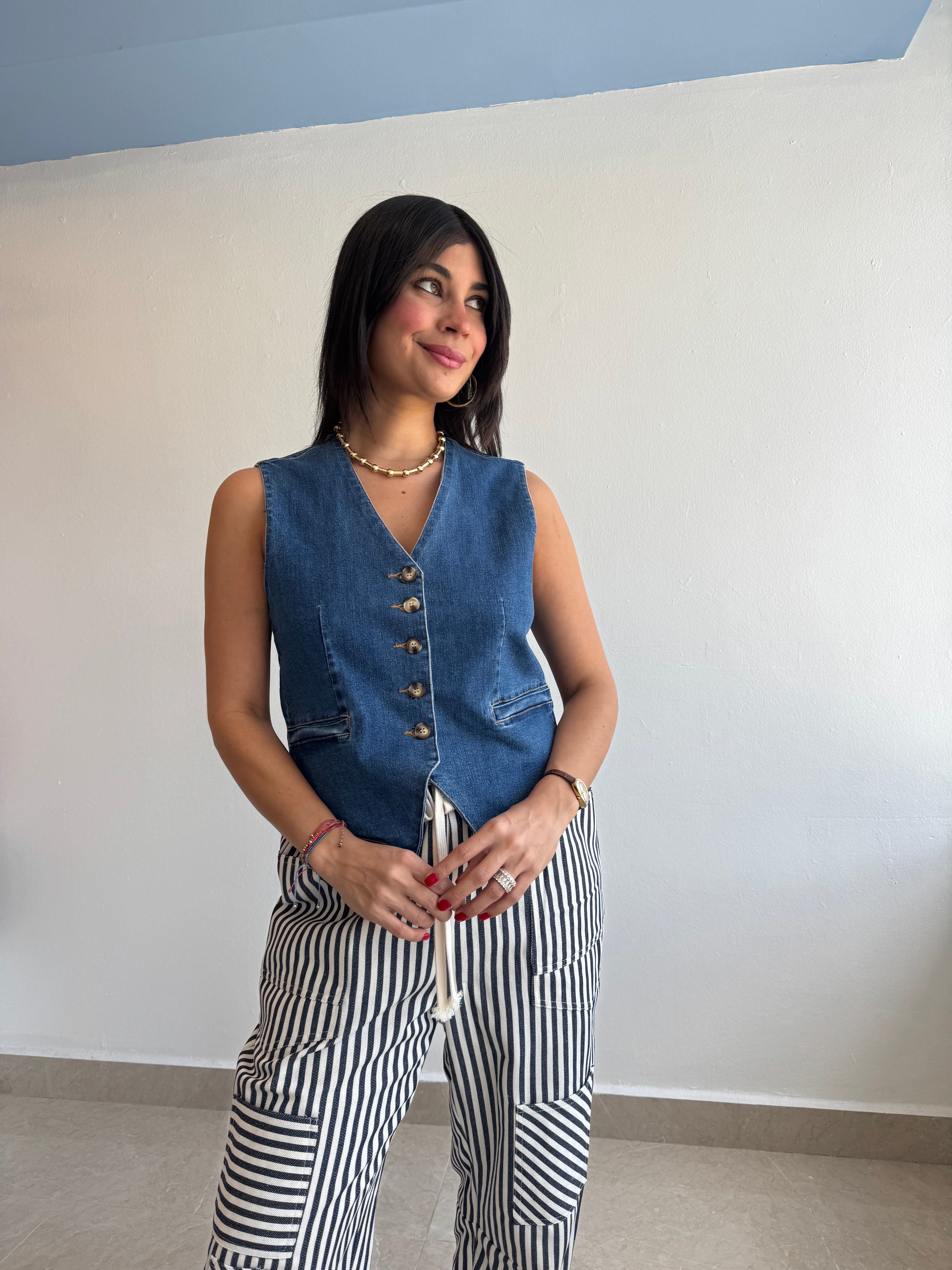 DENIM VEST