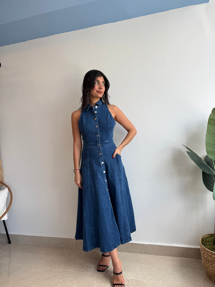 DENIM DRESS