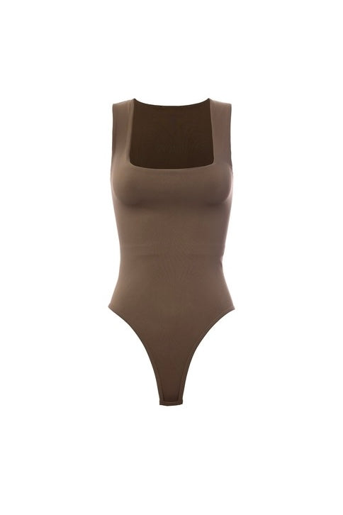 SQUARE-NECK BODYSUIT