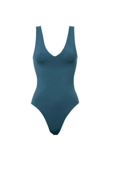 V-NECK BODYSUIT