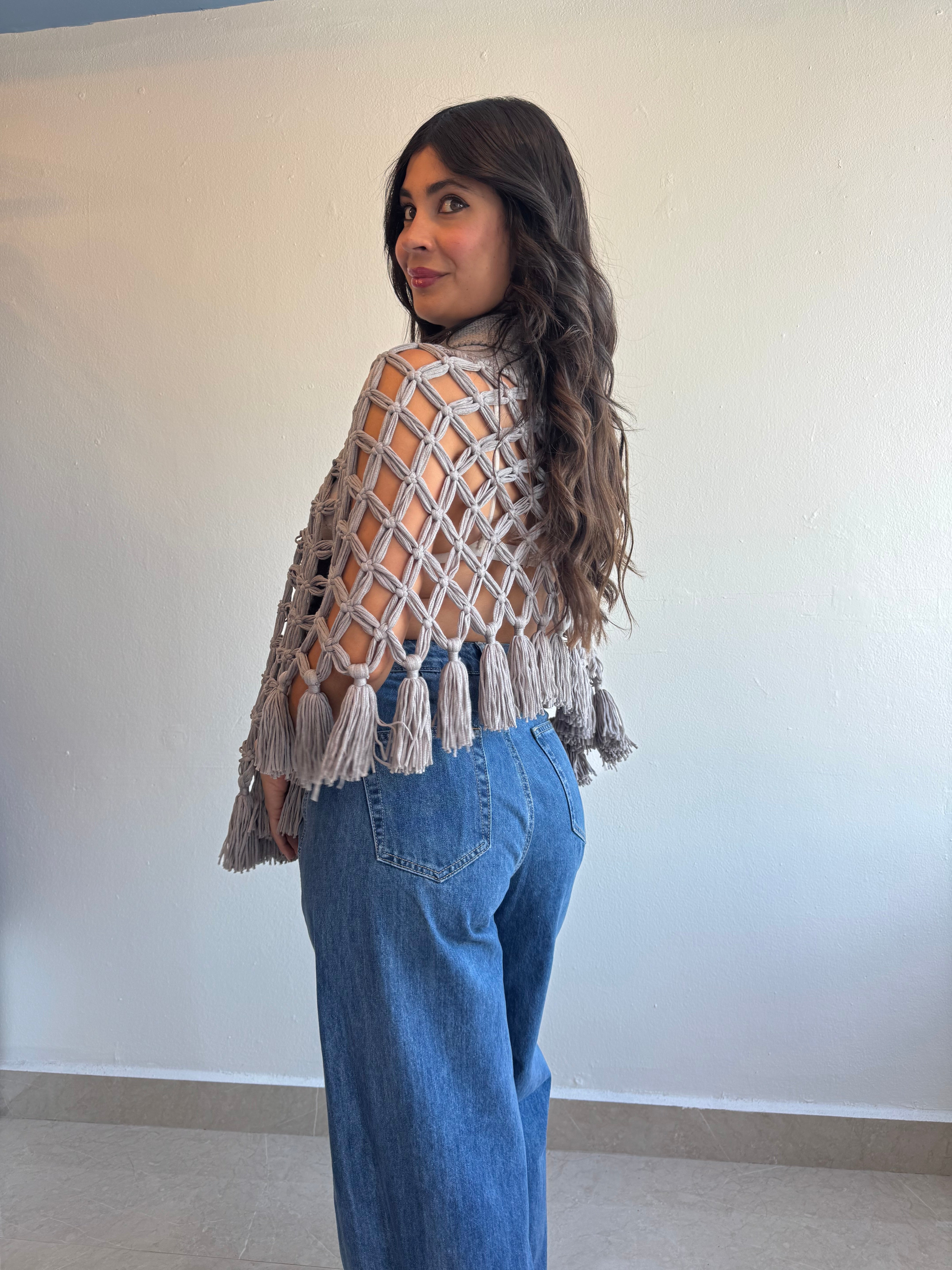 MACRAME PONCHO