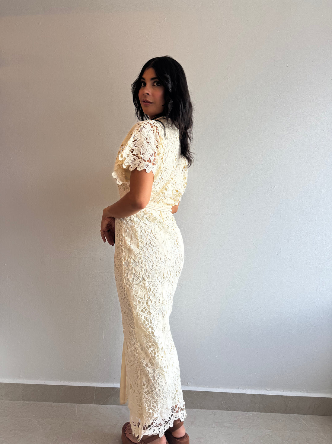APRICOT DRESS