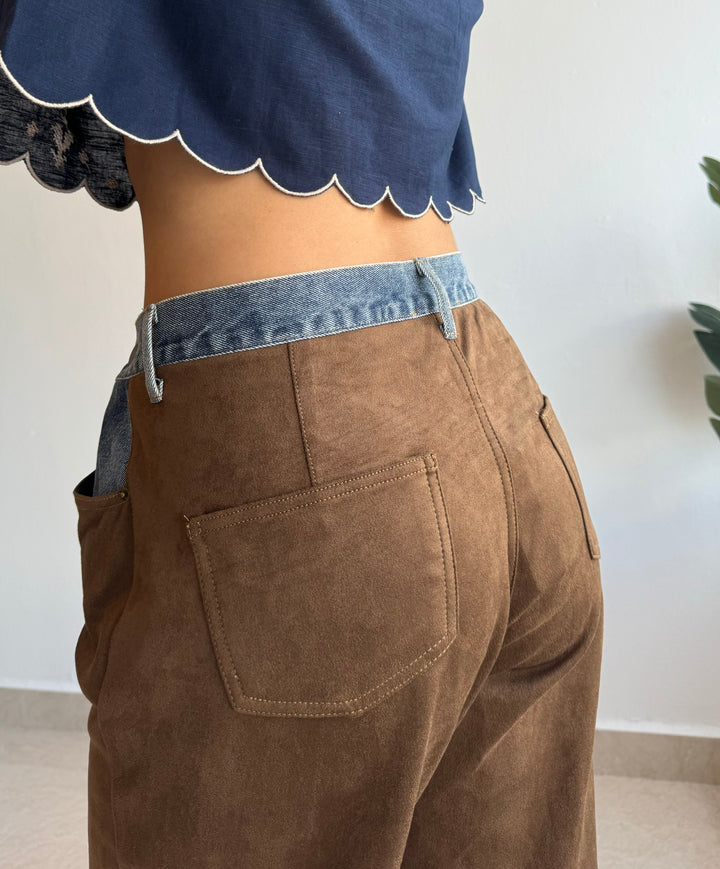 BROWN PANTS