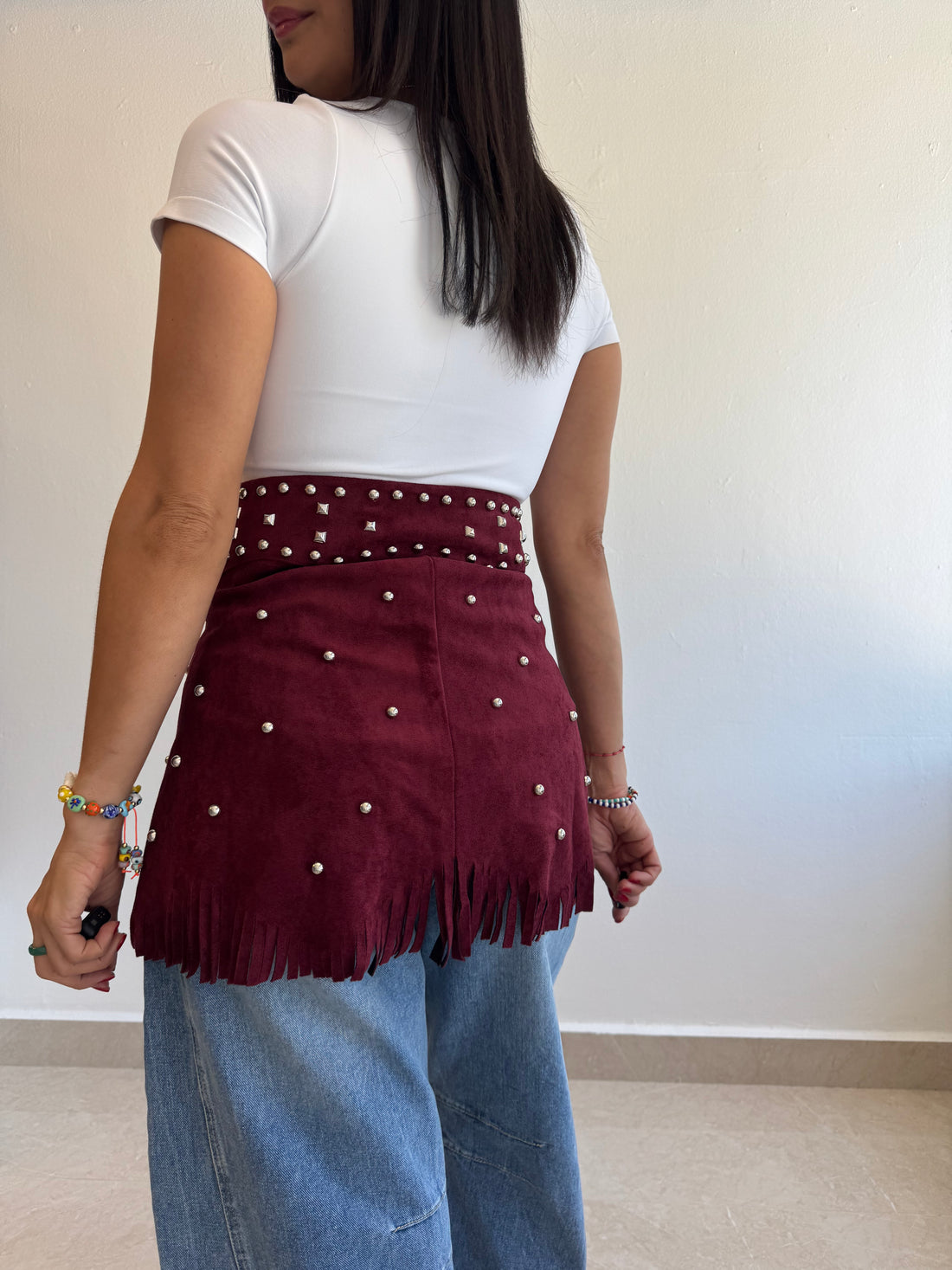 BURGUNDY BELT