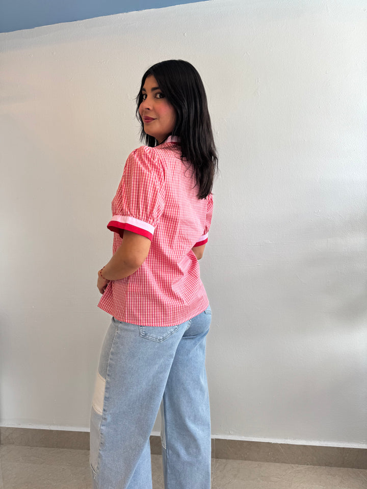 PINK BLOUSE