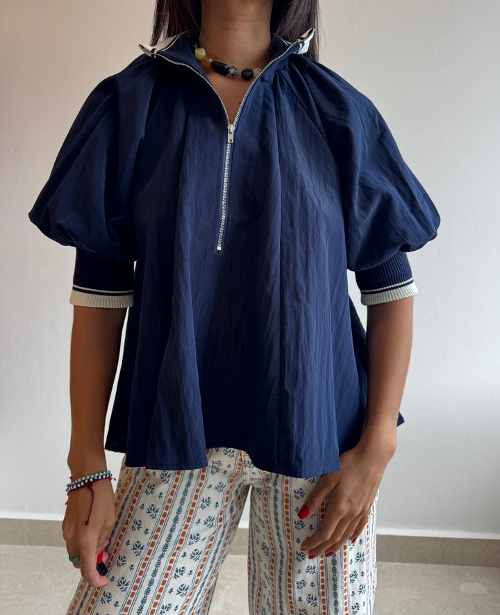 NAVY BLOUSE
