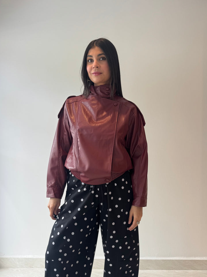 BURGUNDY JACKET