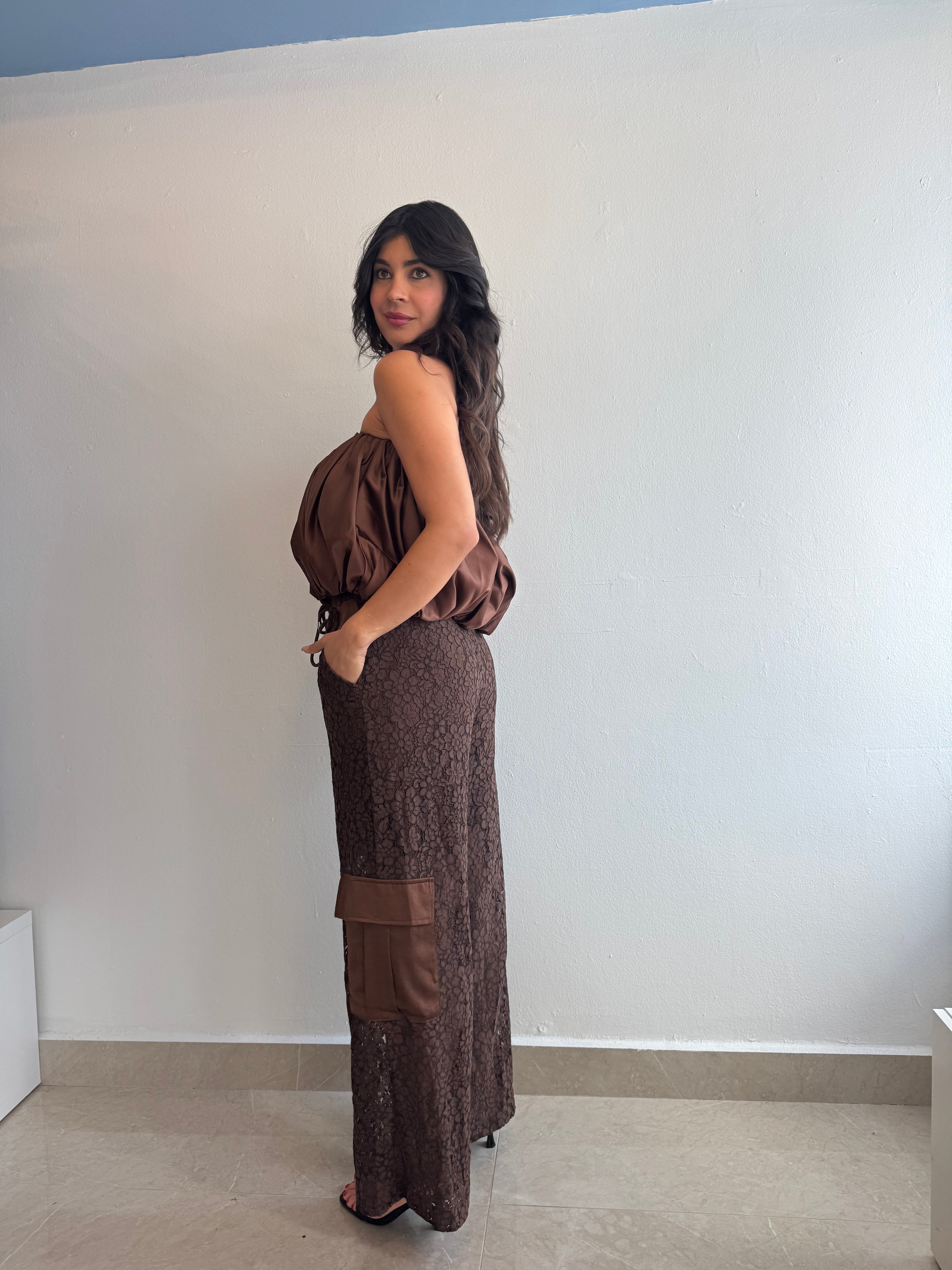 BROWN TROUSERS