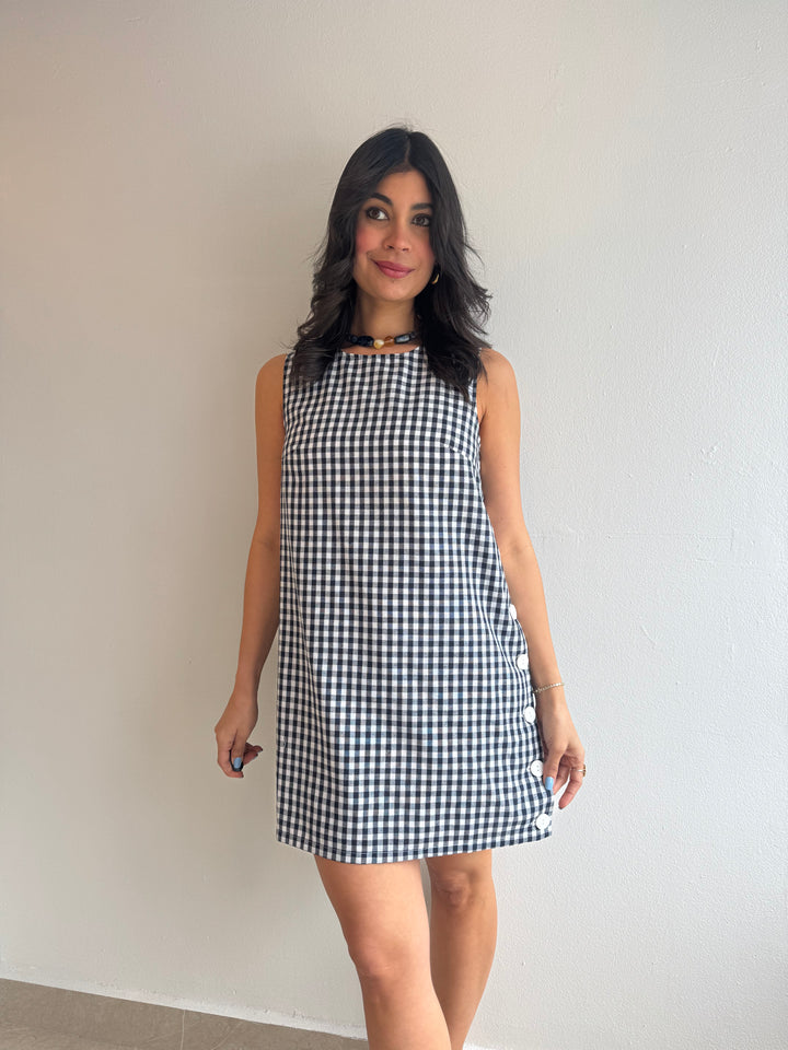 GINGHAM DRESS