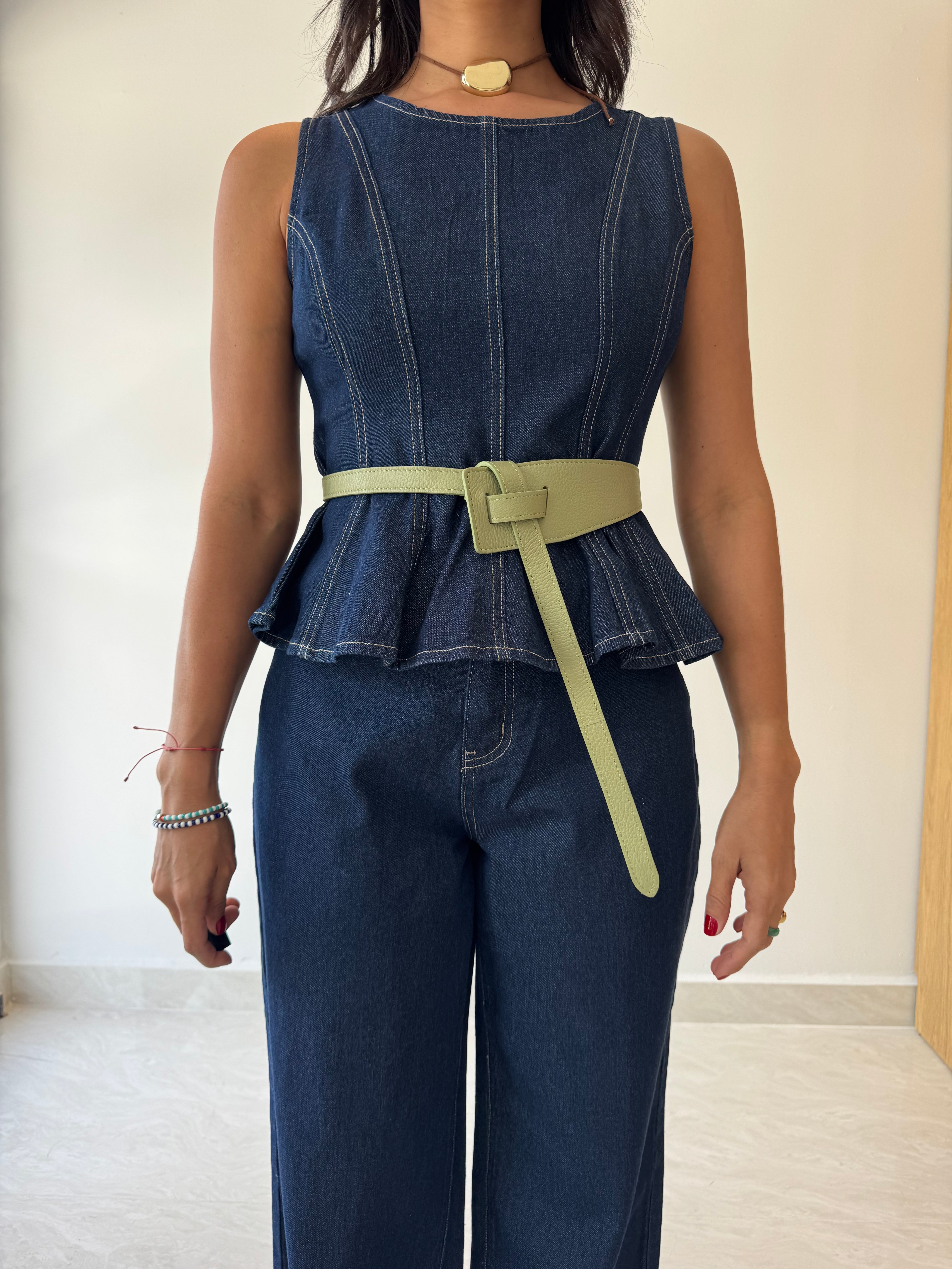 BV LEATHER BELT