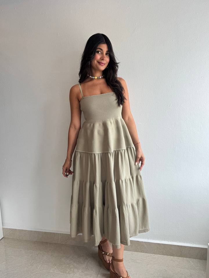 SAGE DRESS