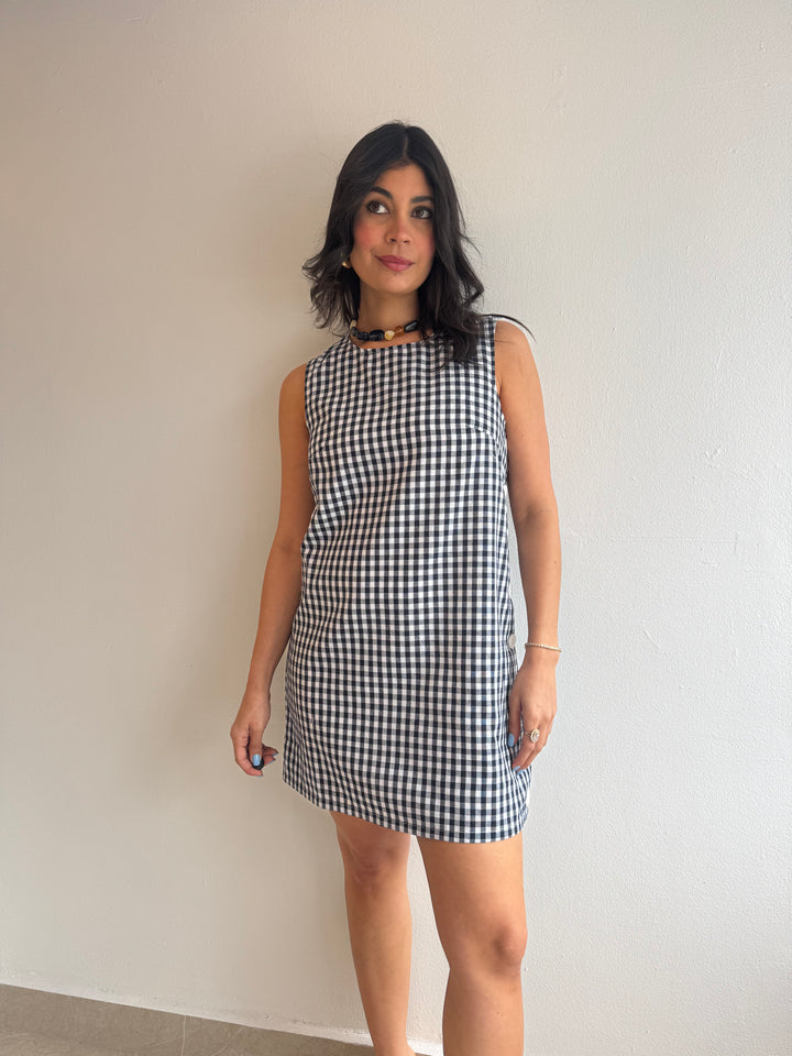 GINGHAM DRESS
