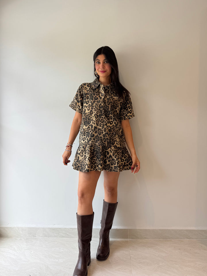 LEOPARD DRESS