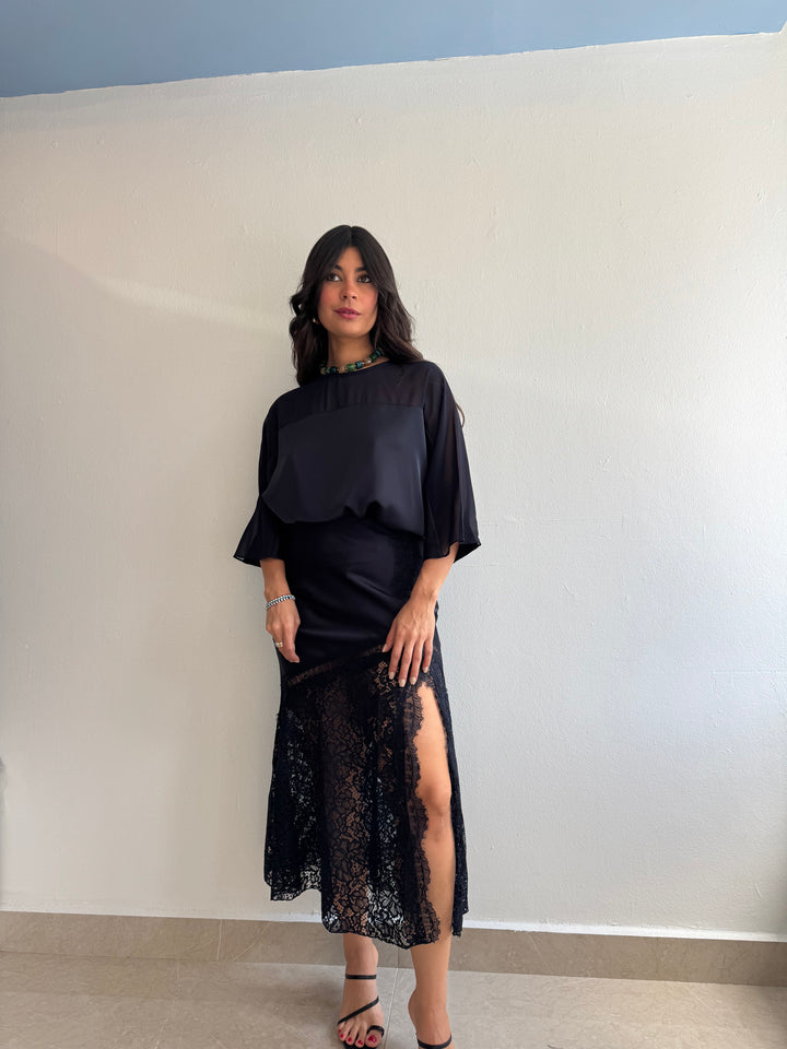 NAVY SKIRT