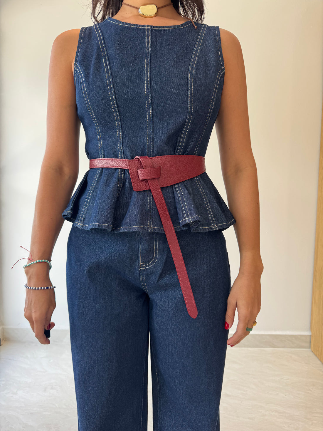 BV LEATHER BELT