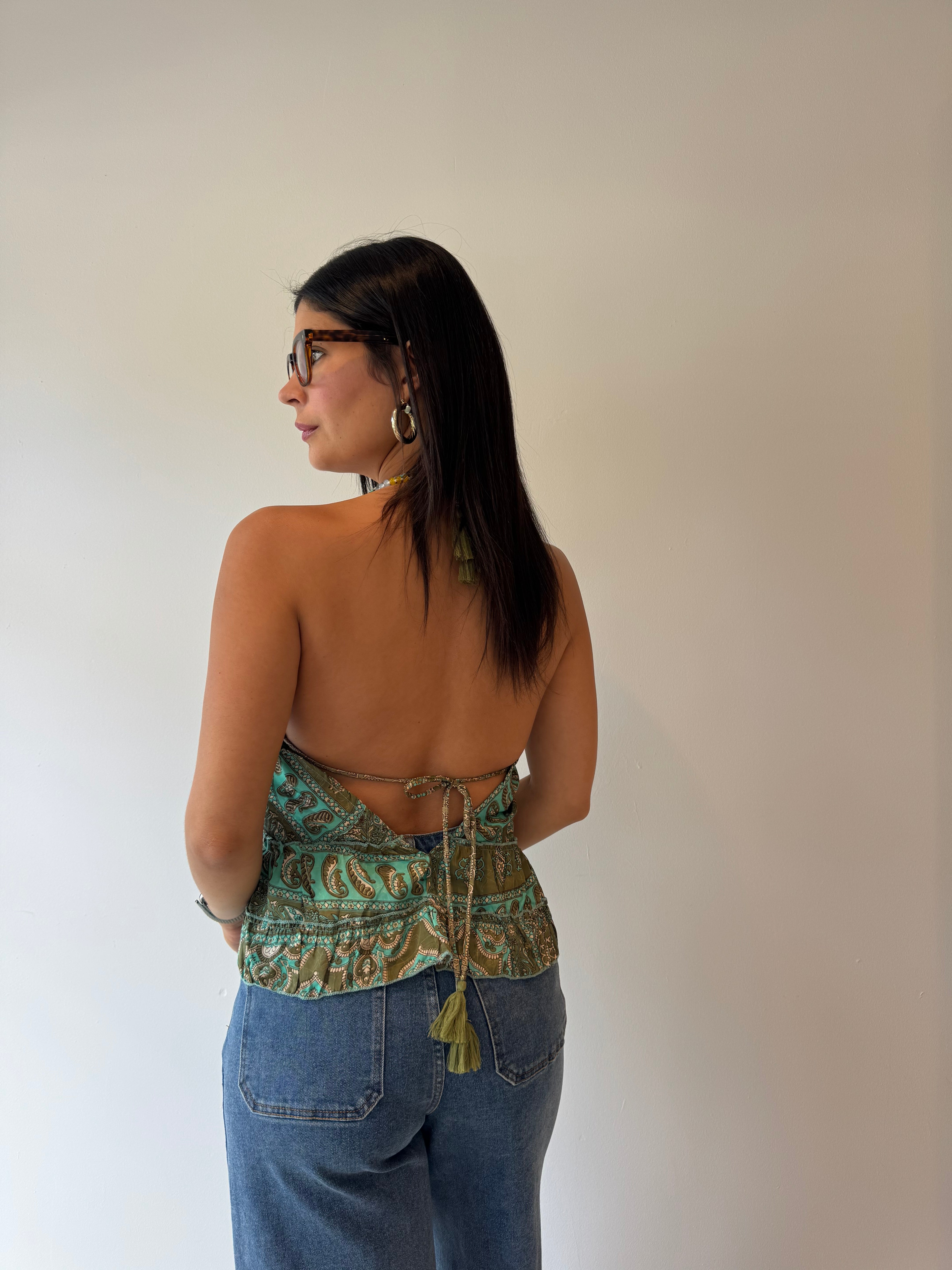 ISA HALTER TOP