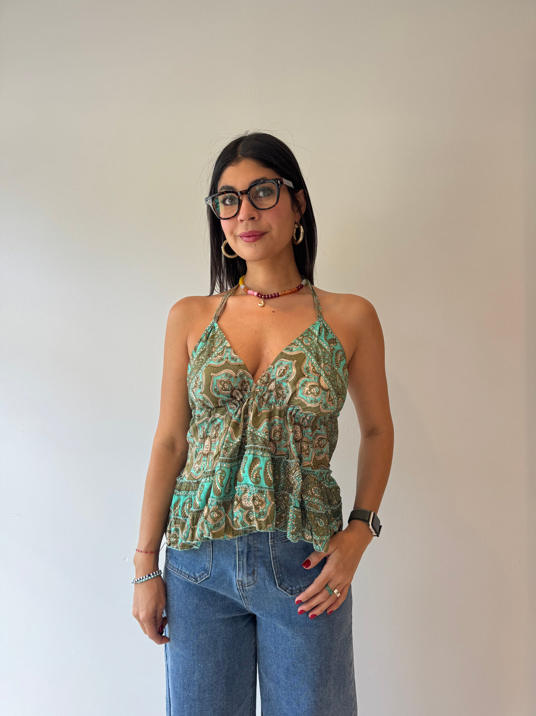 ISA HALTER TOP