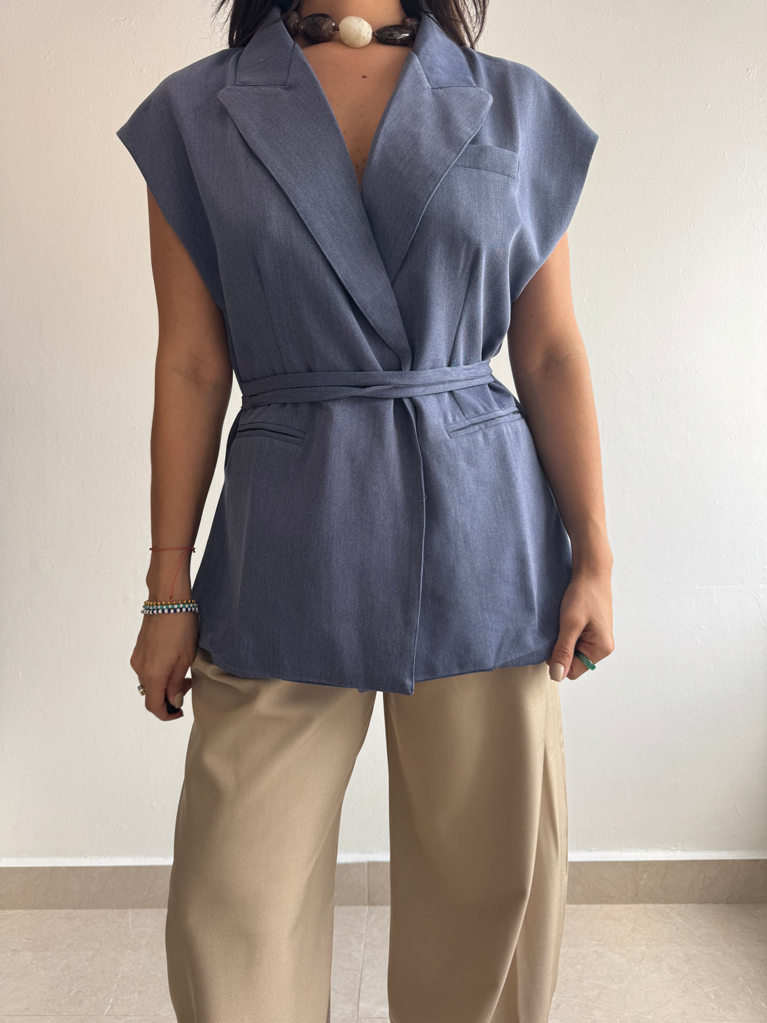 BLUE VEST