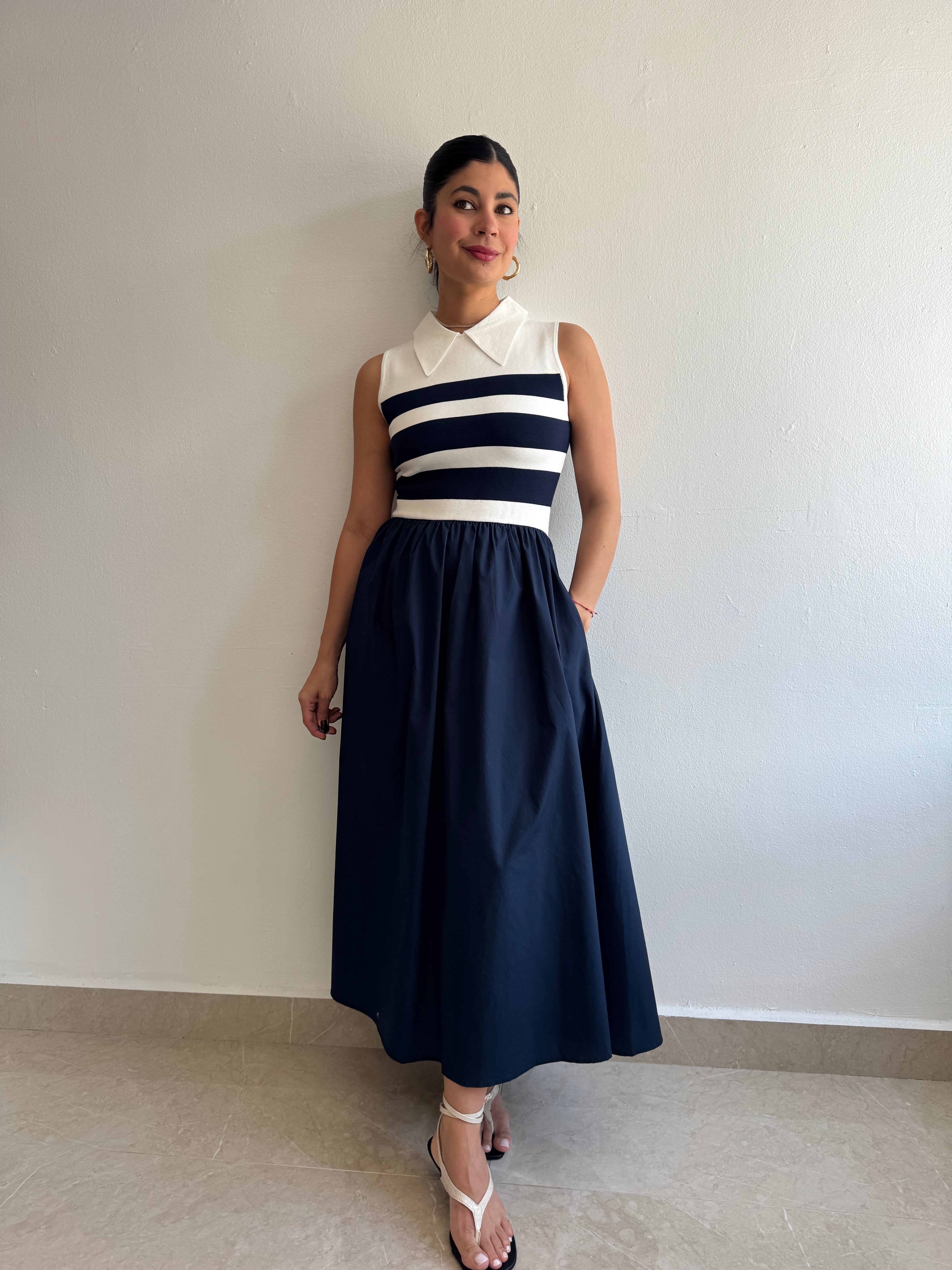 NAVY DRESS