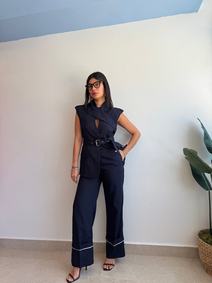 NAVY PANTS
