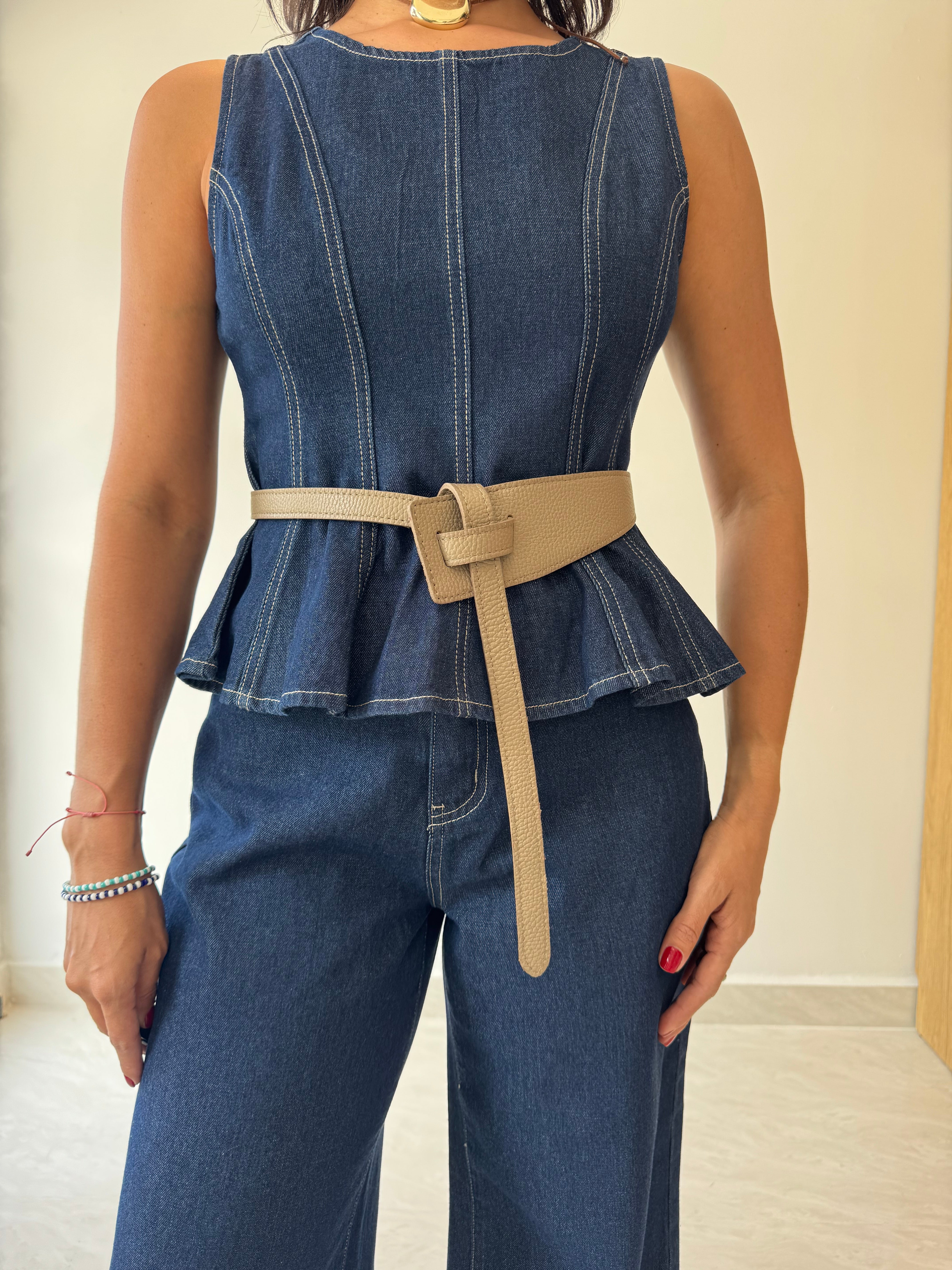 BV LEATHER BELT