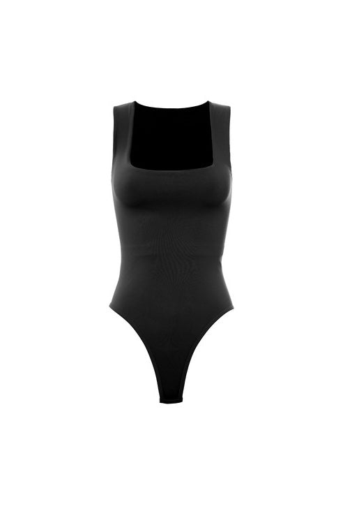 SQUARE-NECK BODYSUIT