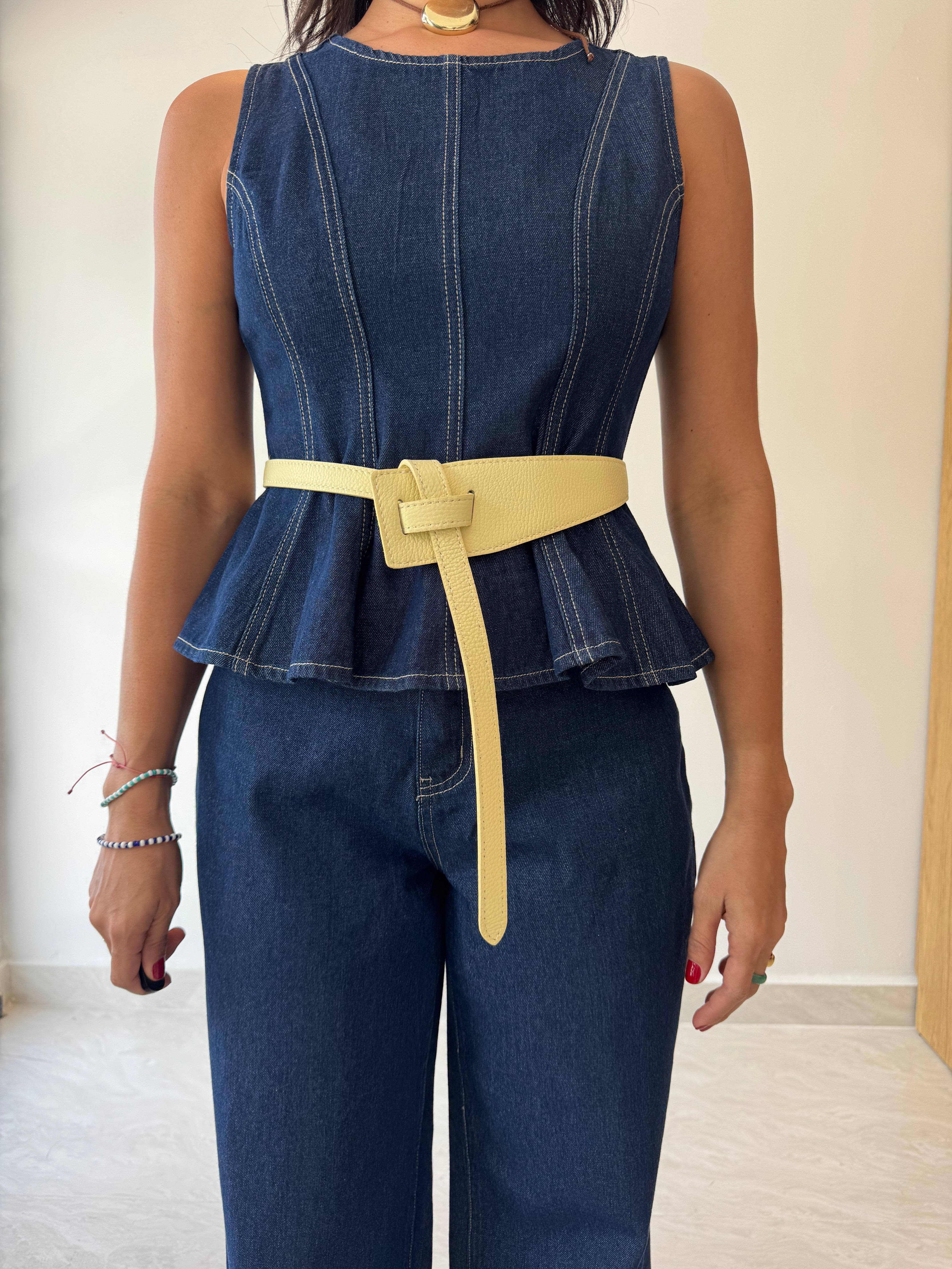 BV LEATHER BELT