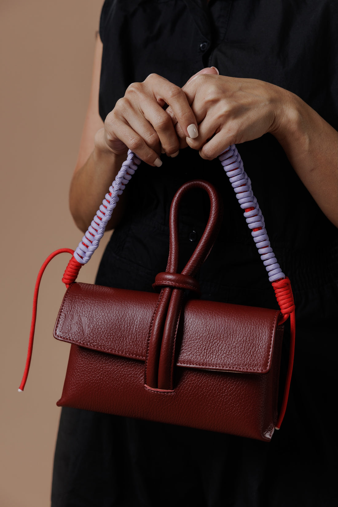 BURGUNDY BAG