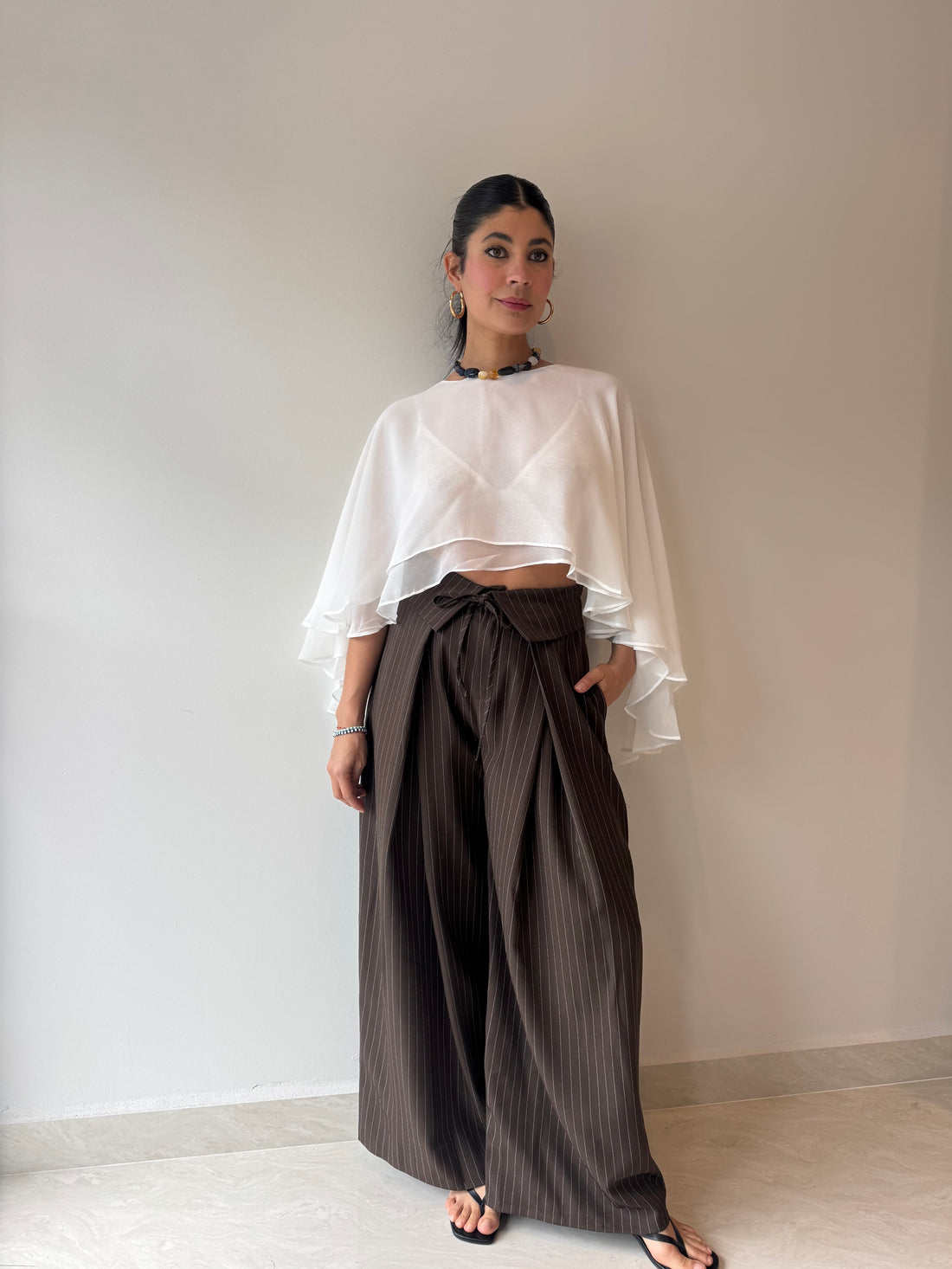 BROWN TROUSERS