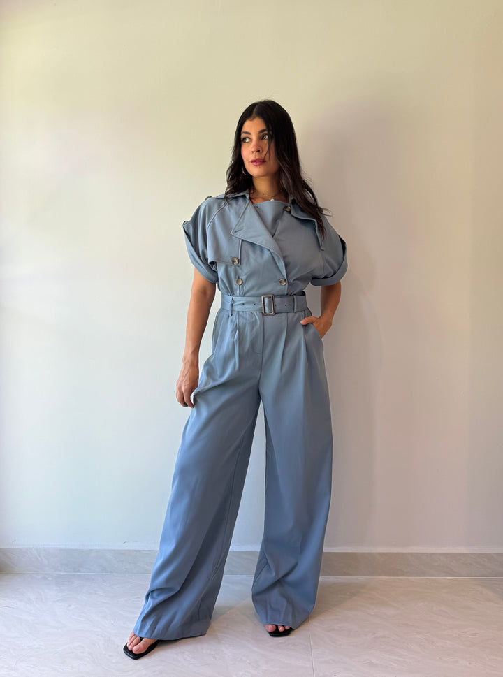 BLUE JUMPSUIT