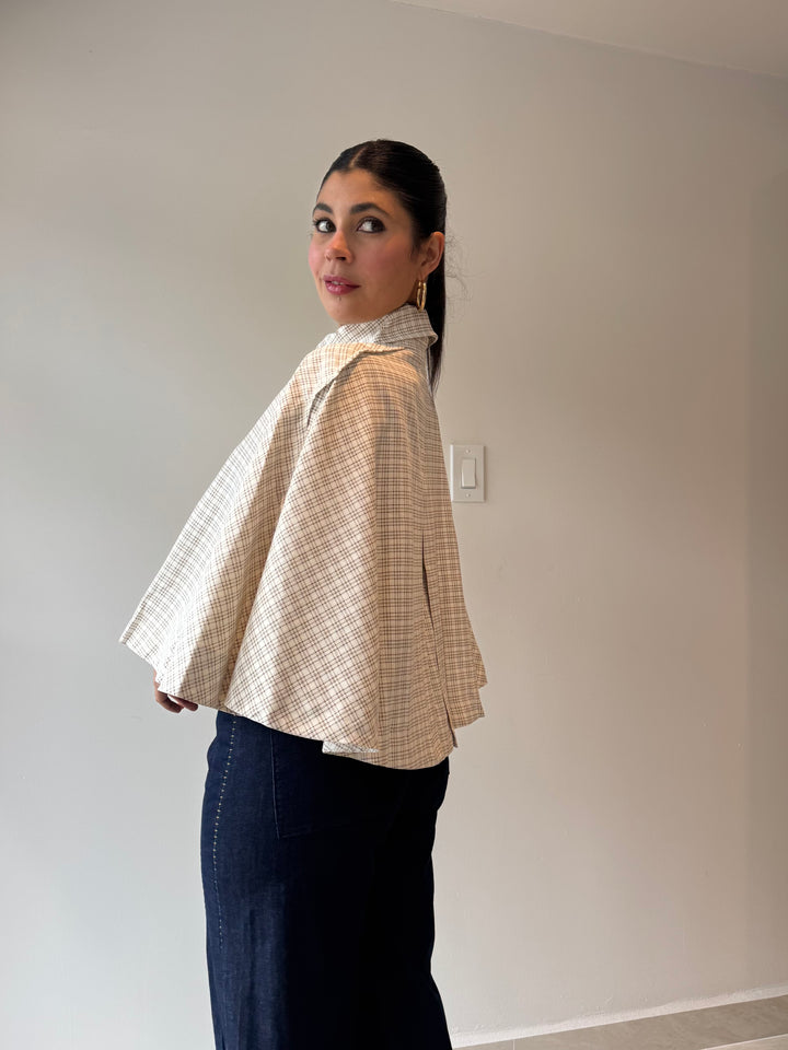 PONCHO TOP