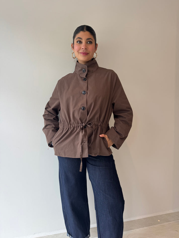 BROWN JACKET